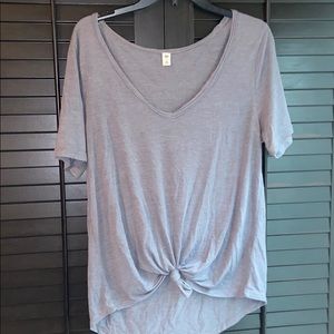 Gray Oversized Tee